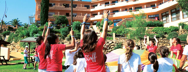 Campamento de Español de verano para niños (Marbella en España)