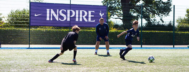 Campamento de verano Tottenham Fútbol - Benenden school - OIEG para niño (Kent en Inglaterra)